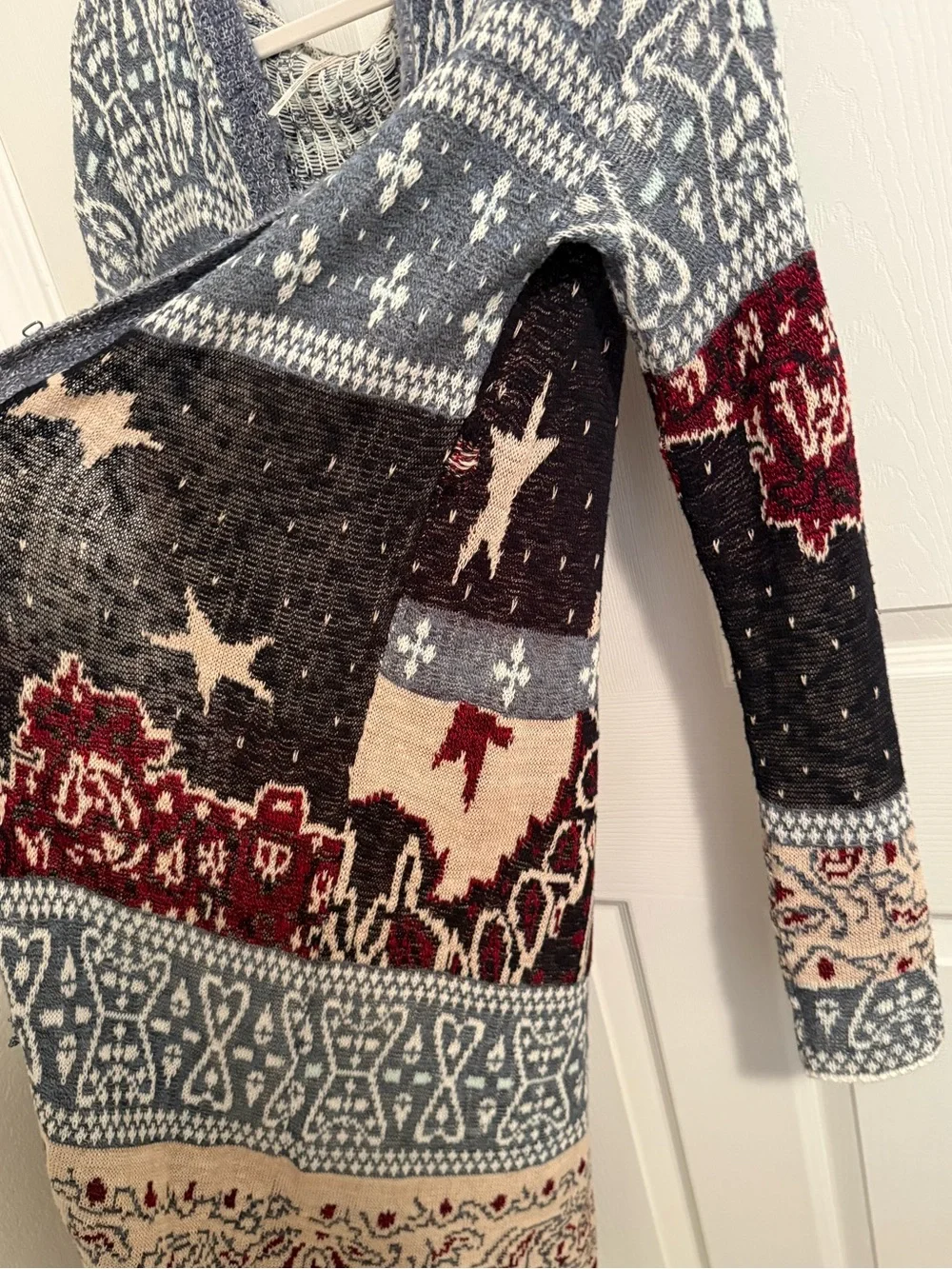 RARE Free People Americana Duster